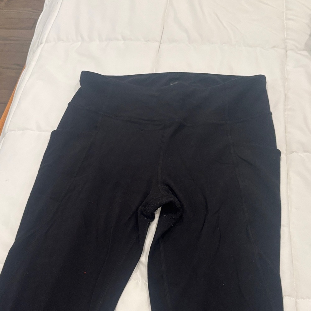 Athleta Kids Black Leggings